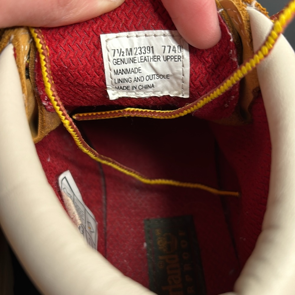Timberland Nellie Double Wheat Womens Boot 23391 Wheat Preloved size 7.5 M - Picture 9 of 12